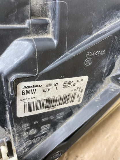 2009-2011 Bmw 3 Series 328i 4/D Sedan Left Driver Headlight Halogen AC582712