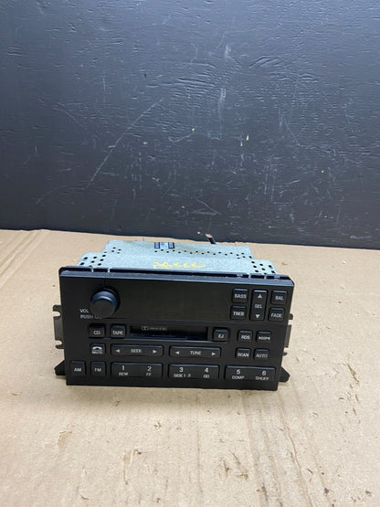 1999-2002 Lincoln Continental Factory Cassette Player Radio OEM ab8886 DG0