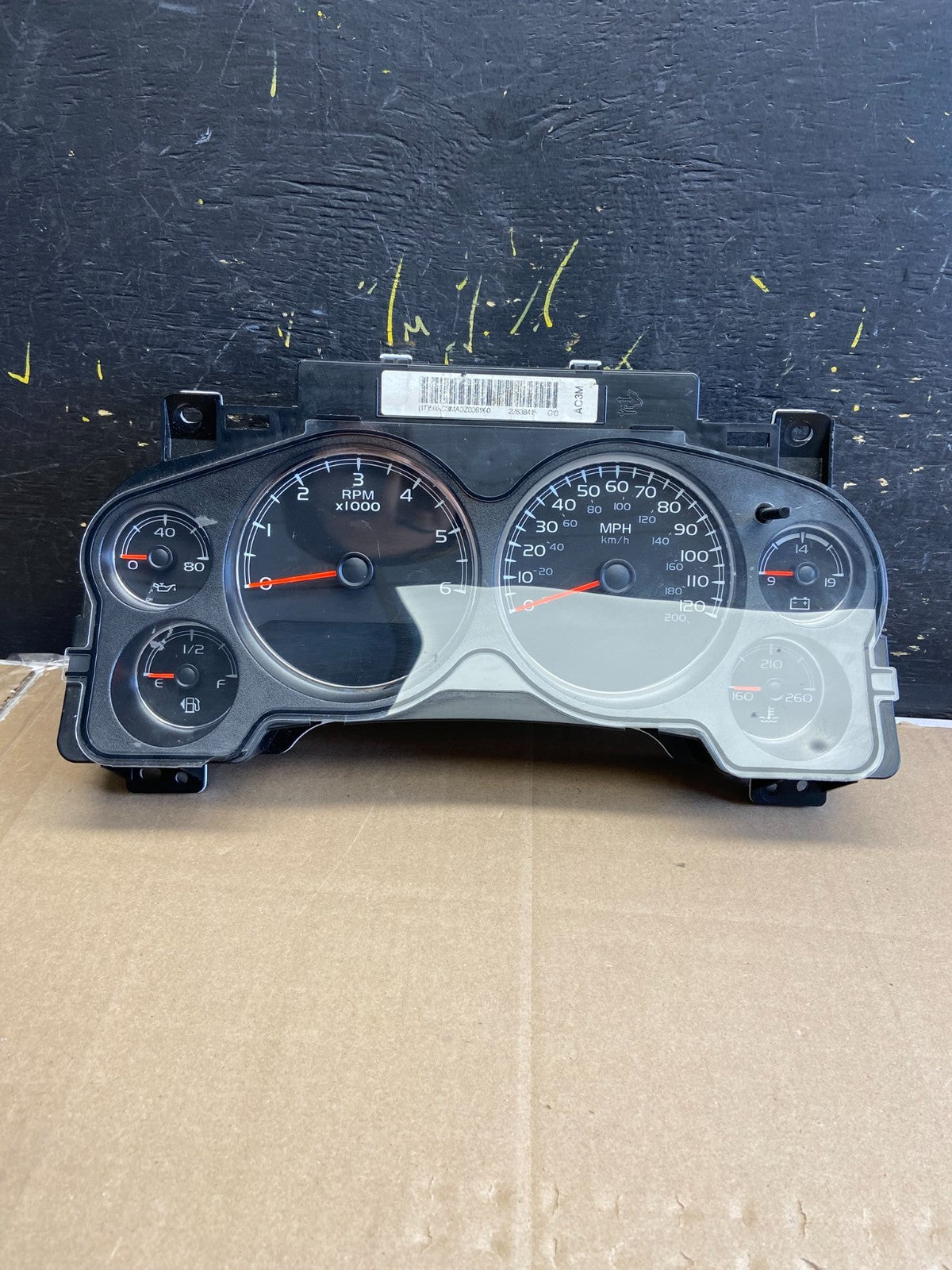2012 2014 GMC Yukon Tahoe Sierra Speedometer Cluster Gauge Oem ab1810 DG0