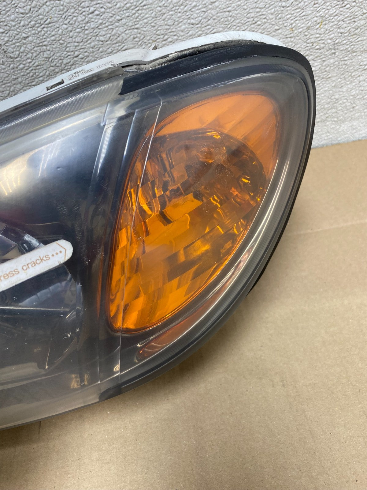2002 to 2004 Infiniti I35 Hid Xenon Left Driver LH Black Headlight U2755 DG5