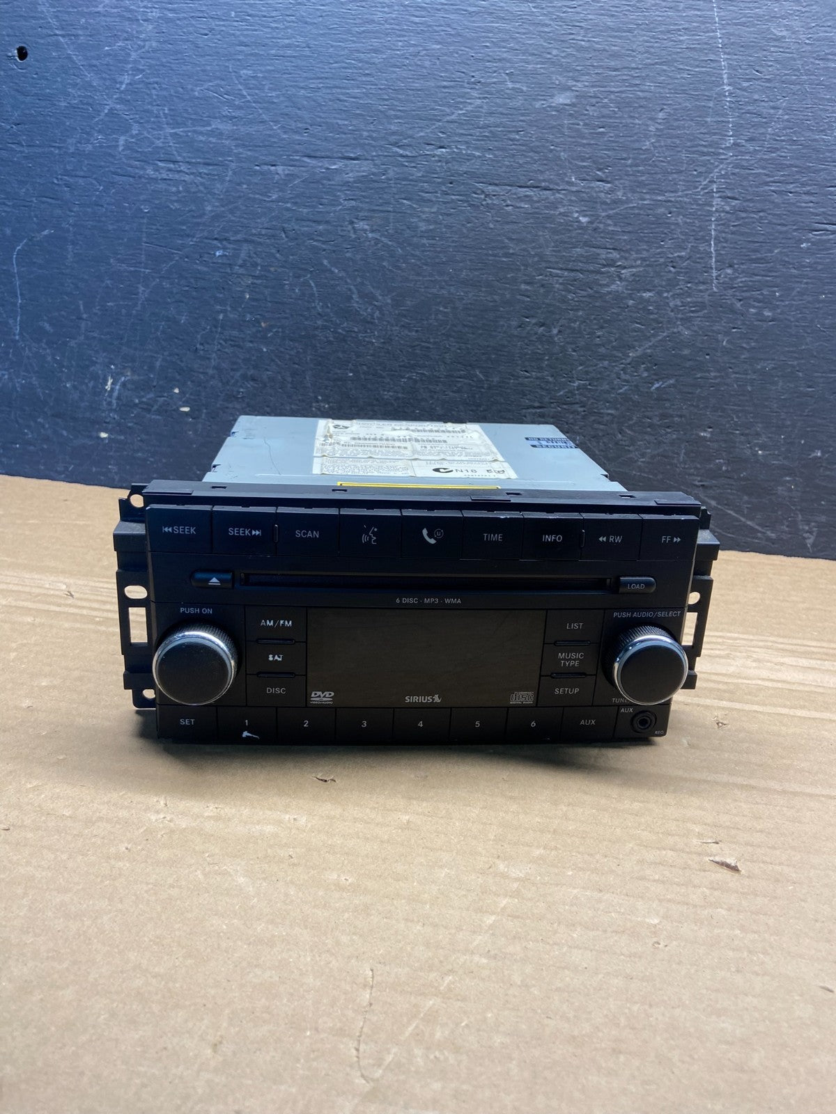 2007-2012 Chrysler Dodge Jeep Ram Radio CD MP3 AUX Receiver ae4578 DG0