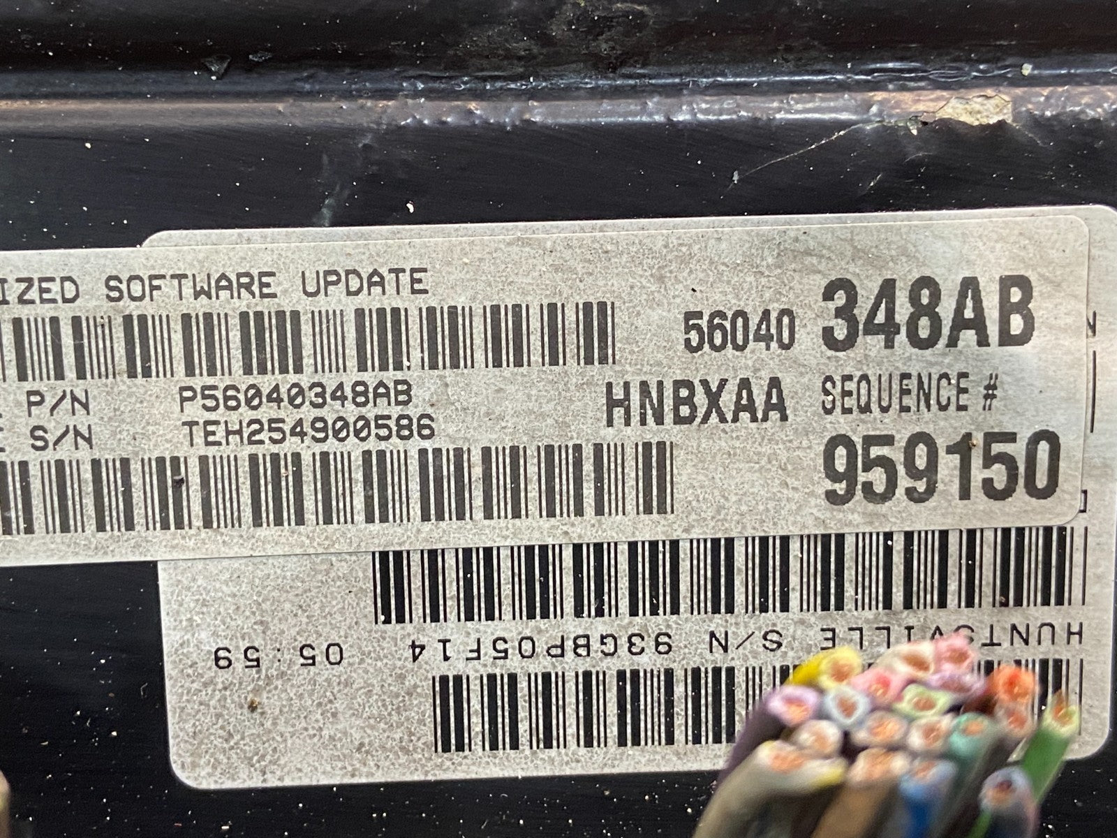 2000 Dodge Dakota 3.9L Engine Computer Module ECM ECU Unit AG1596 DW2