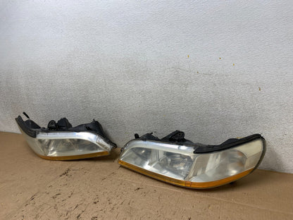 1998 to 2002 Honda Accord Left+Right Set Side Headlights W2965 DW1