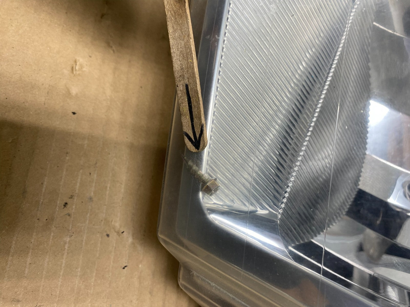 2010 to 2013 Ford Transit Connect Left Driver Side Headlight AG9325 DW5
