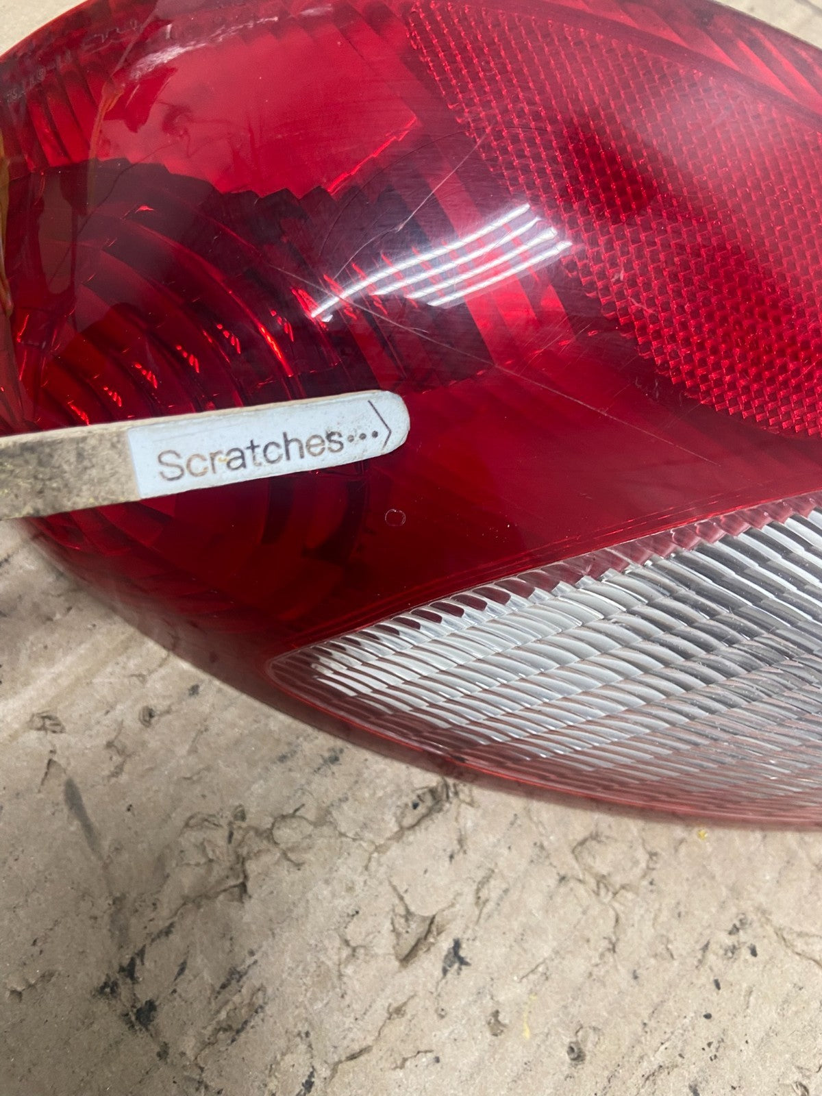 2006 to 2010 Chrysler PT Cruiser Left Driver LH Tail Light TYC AF7087 DW3