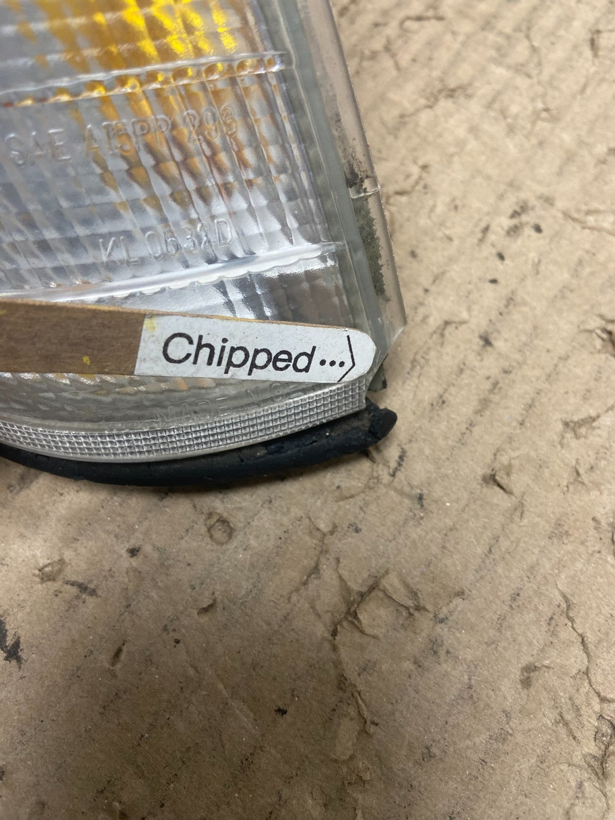 1995-1999 Mercedes W140 S320 S500 Right Passenger Corner Turn Signal AF7073 DG3