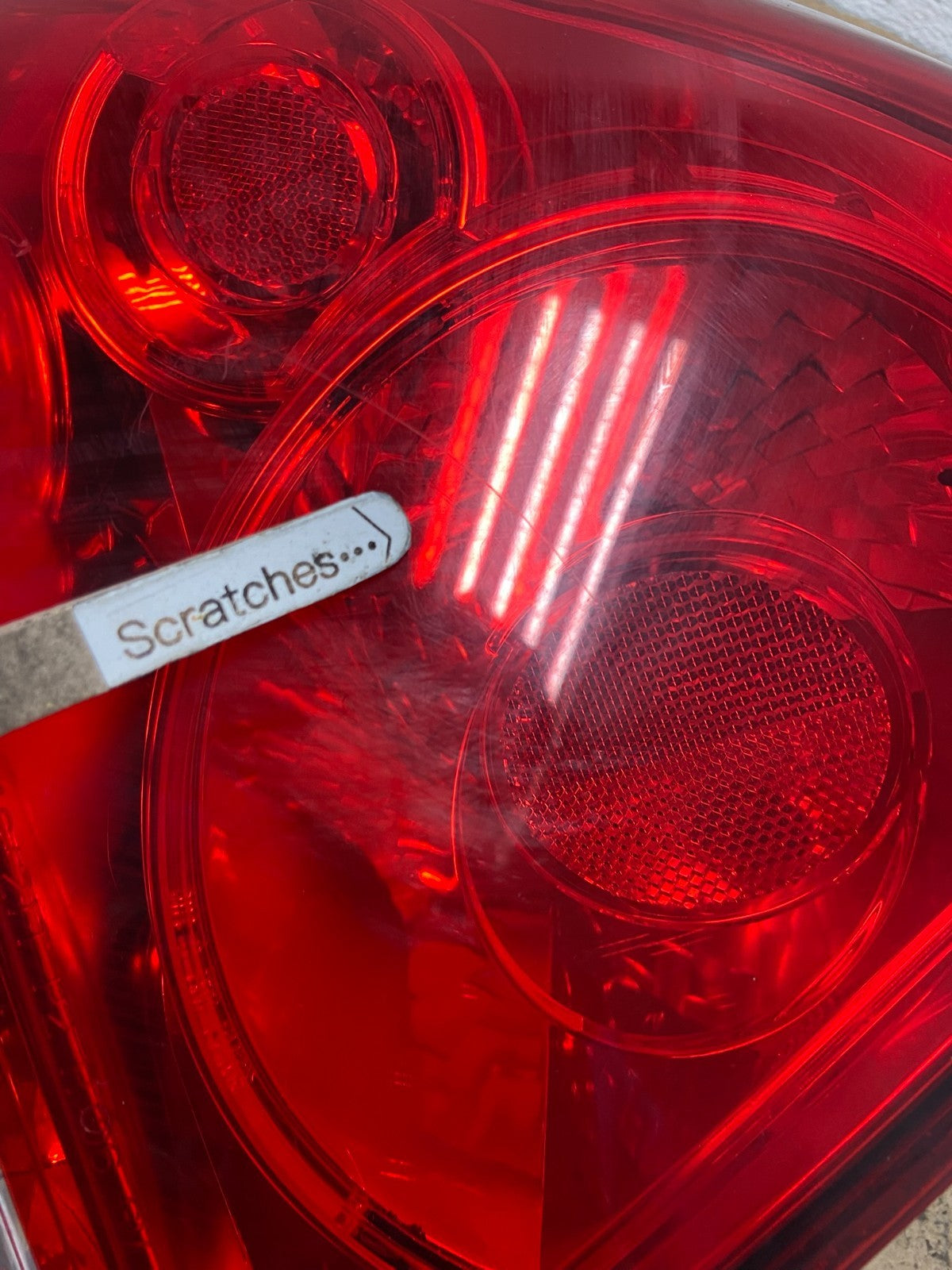 2006 to 2012 Chevrolet Impala Left Driver Lh Side Tail Light AF8399 DW3