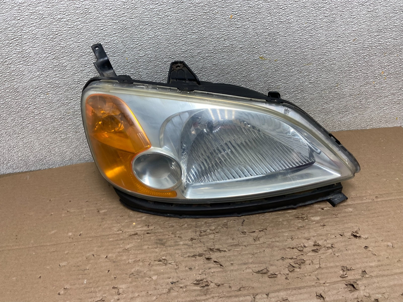 2001 - 2003 Honda Civic Coupe Headlight Halogen Right Passenger Rh Oem AB1648 DW0