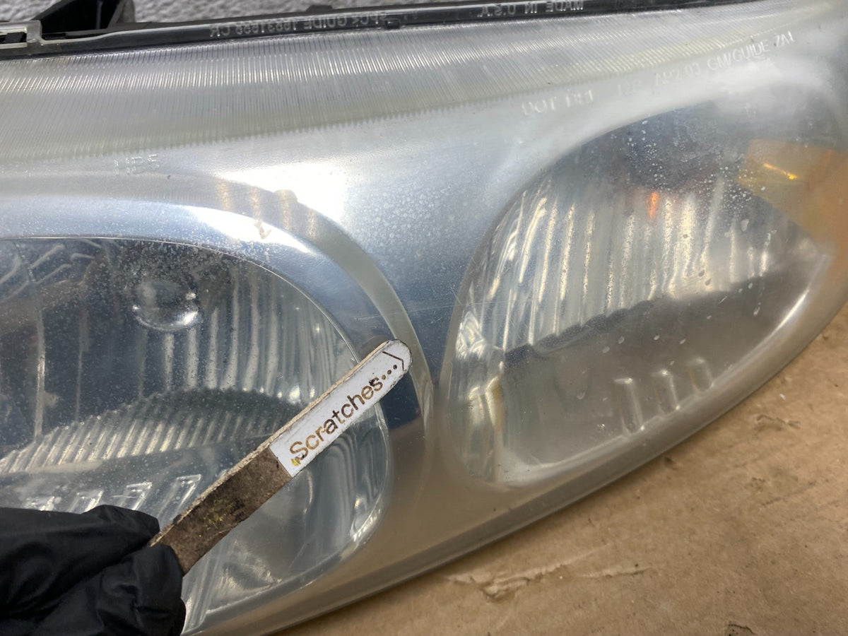 2003 to 2007 Saturn Ion Halogen Headlight Left Driver LH Side AH8307 DW3