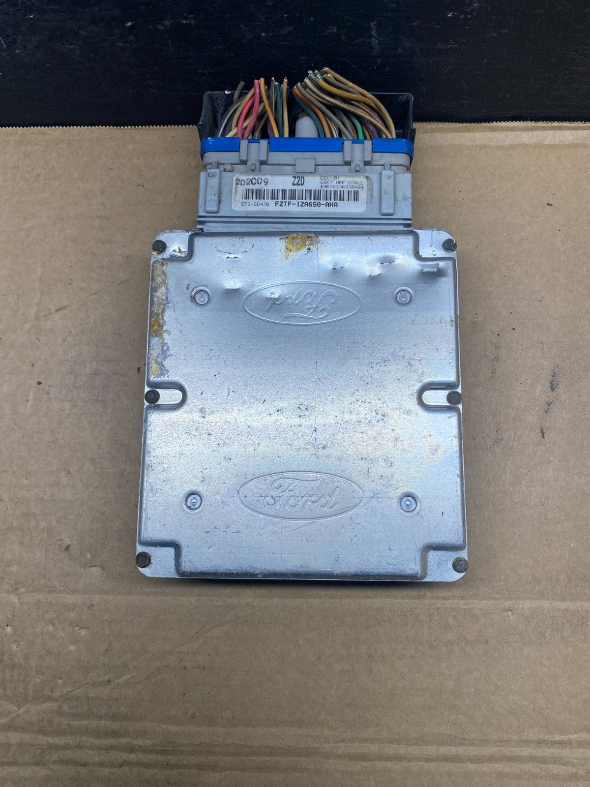 1992 1993 Ford F150 Bronco 5.0L ECU ECM Control Module F2TF-12A650-AHA af7719 DG2