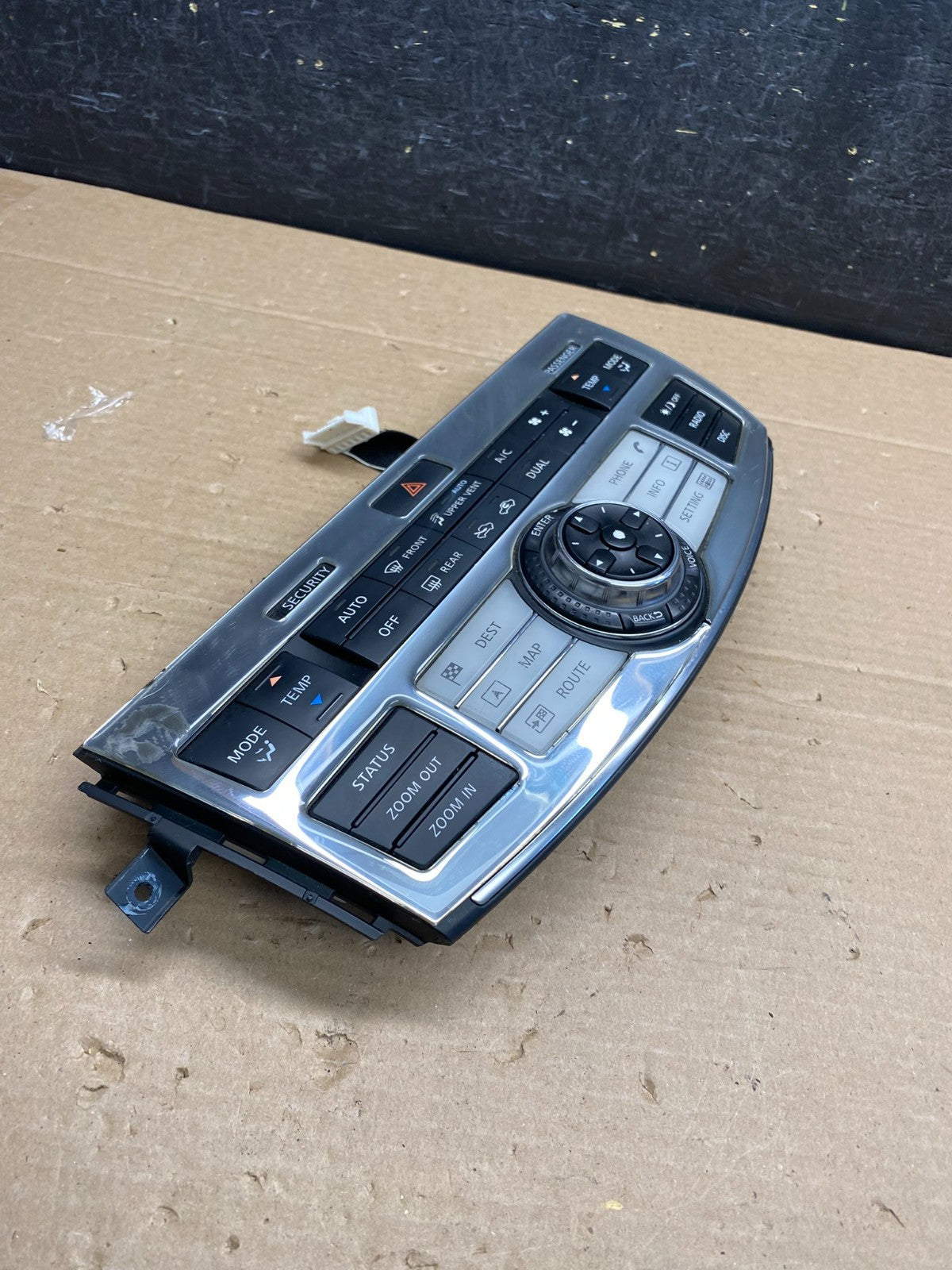 2007 Infiniti M35 Navigation Radio Climate Control 28395eh100 AG5270 DG2