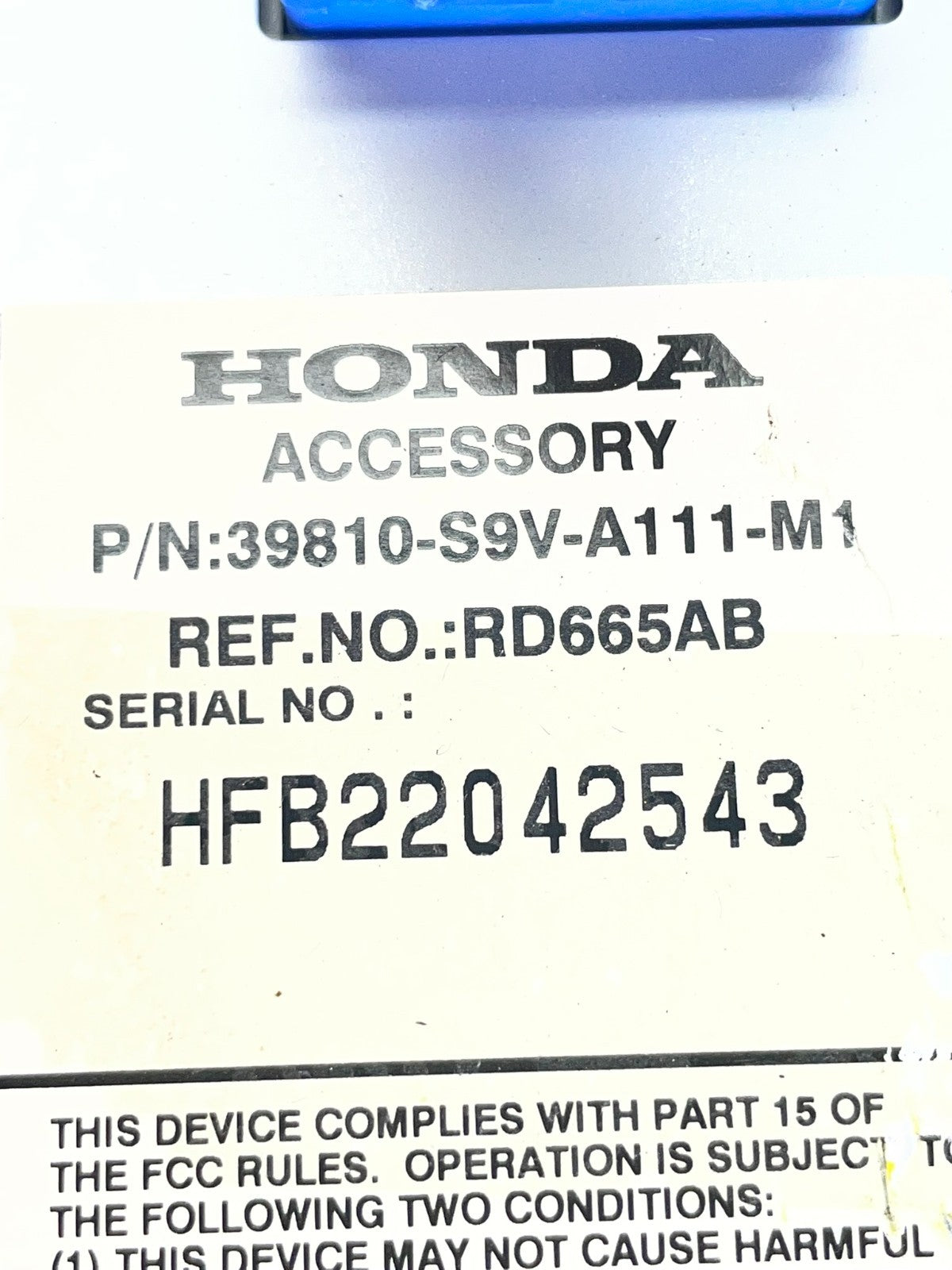 2006-2008 Honda Pilot Center Navigation Radio Screen Display AG2986 DG8