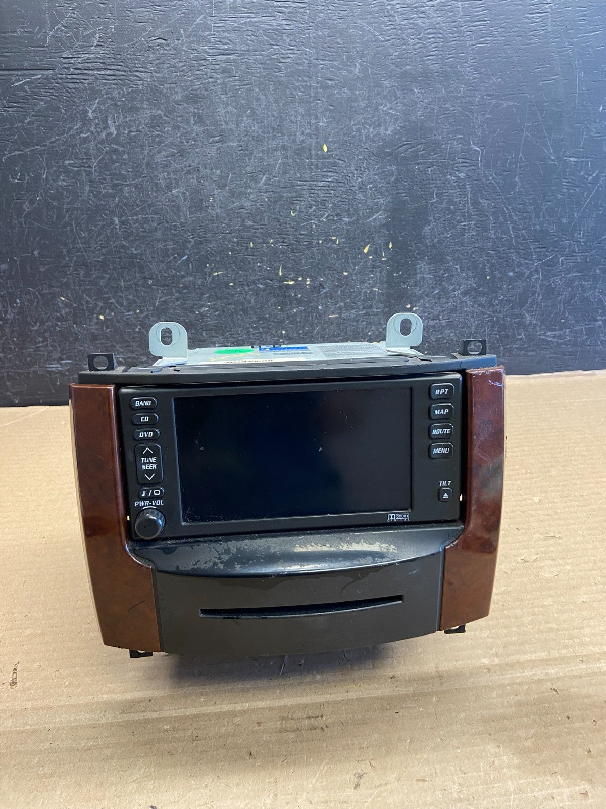 2011-2012 Cadillac SRX A/C Heater Radio Climate Control Panel Bezel OE AH1513 DG0