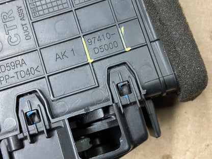 2016 to 2020 Kia Optima LX Center Dash Heater AC Vent OEM AB5400  DG5