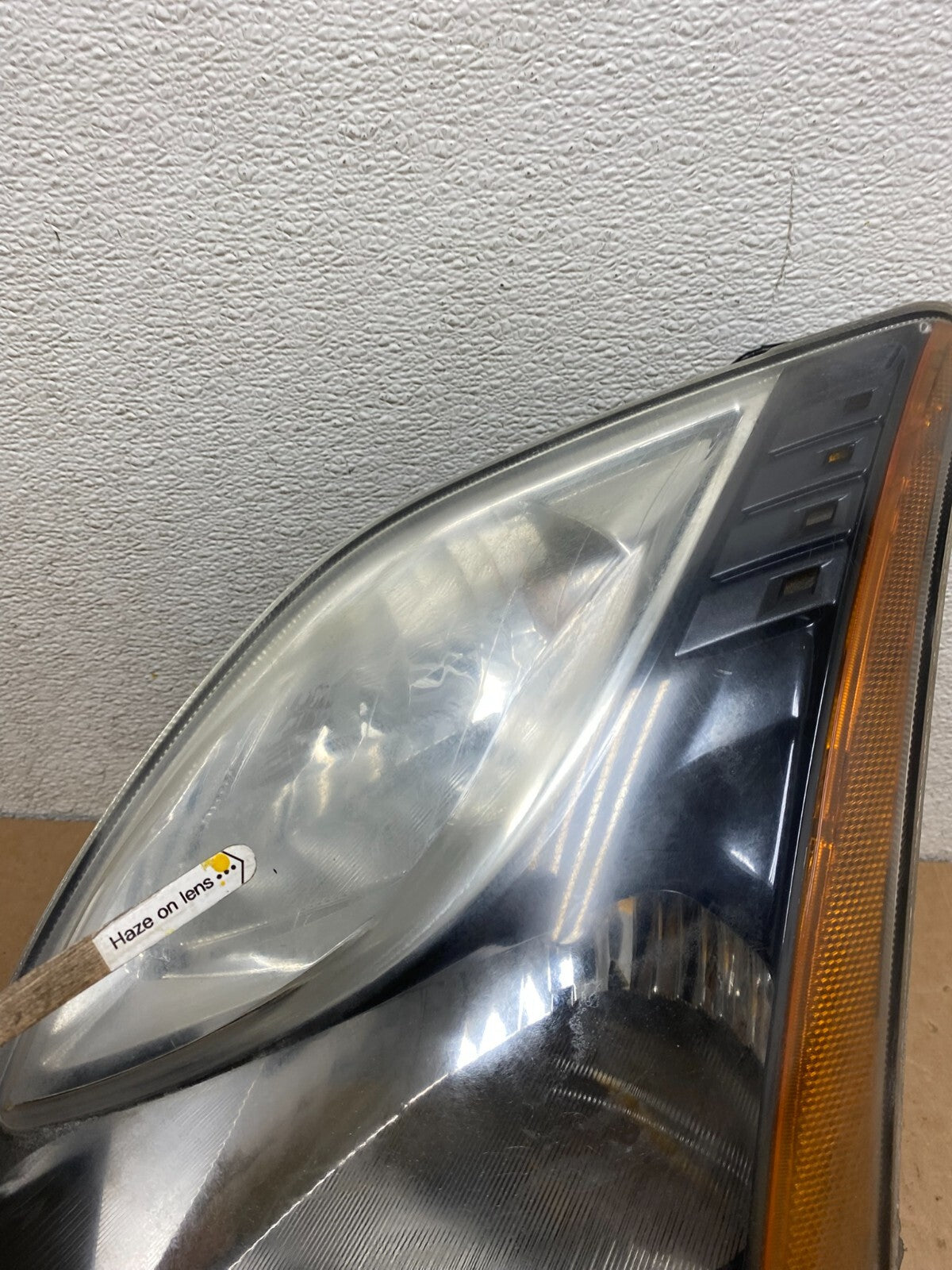 2010-2012 Nissan Sentra Halogen Left Driver LH Black Headlight N1359 DW6