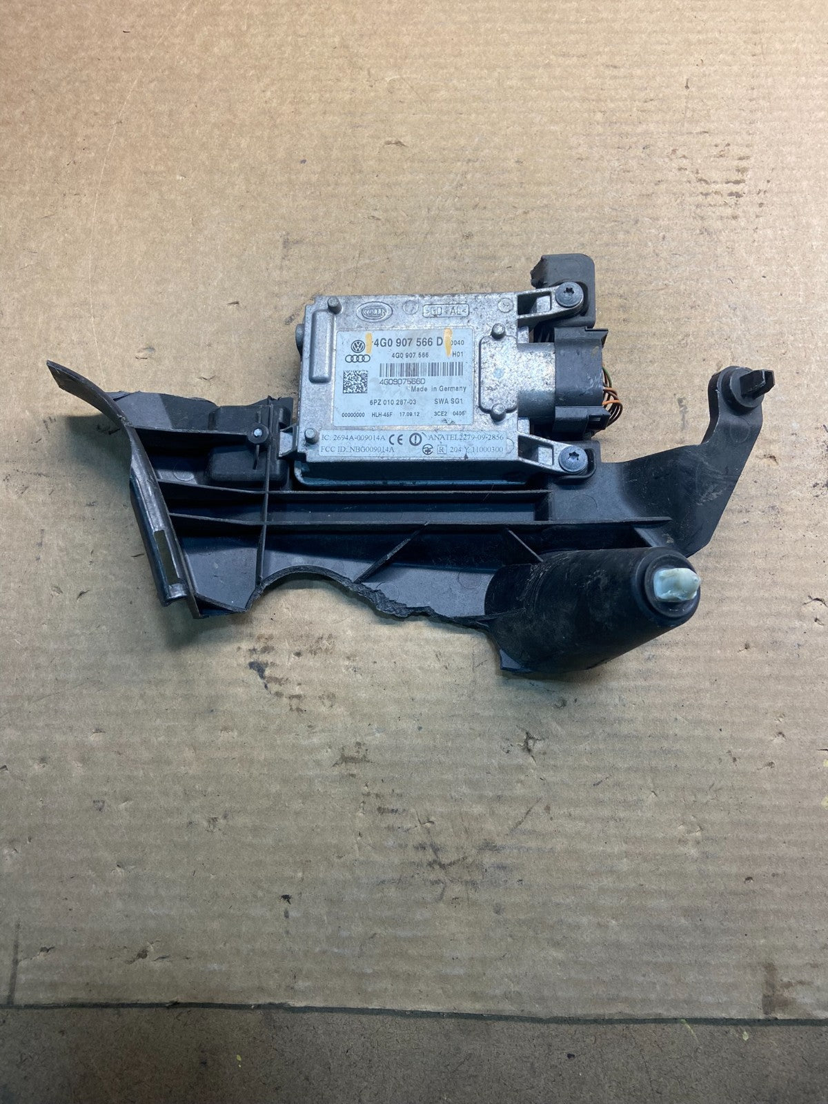 2012-2018 Audi A6 Rear Right Lane Departure Blind Spot Control Module Z9185 DG2