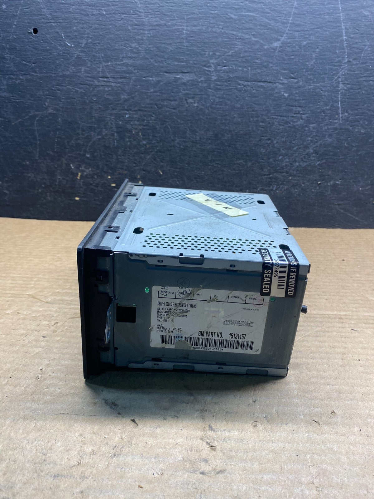2003-2007 Chevrolet Express GMC Savana Radio AM FM mp3 Aux Input af7833 DG1