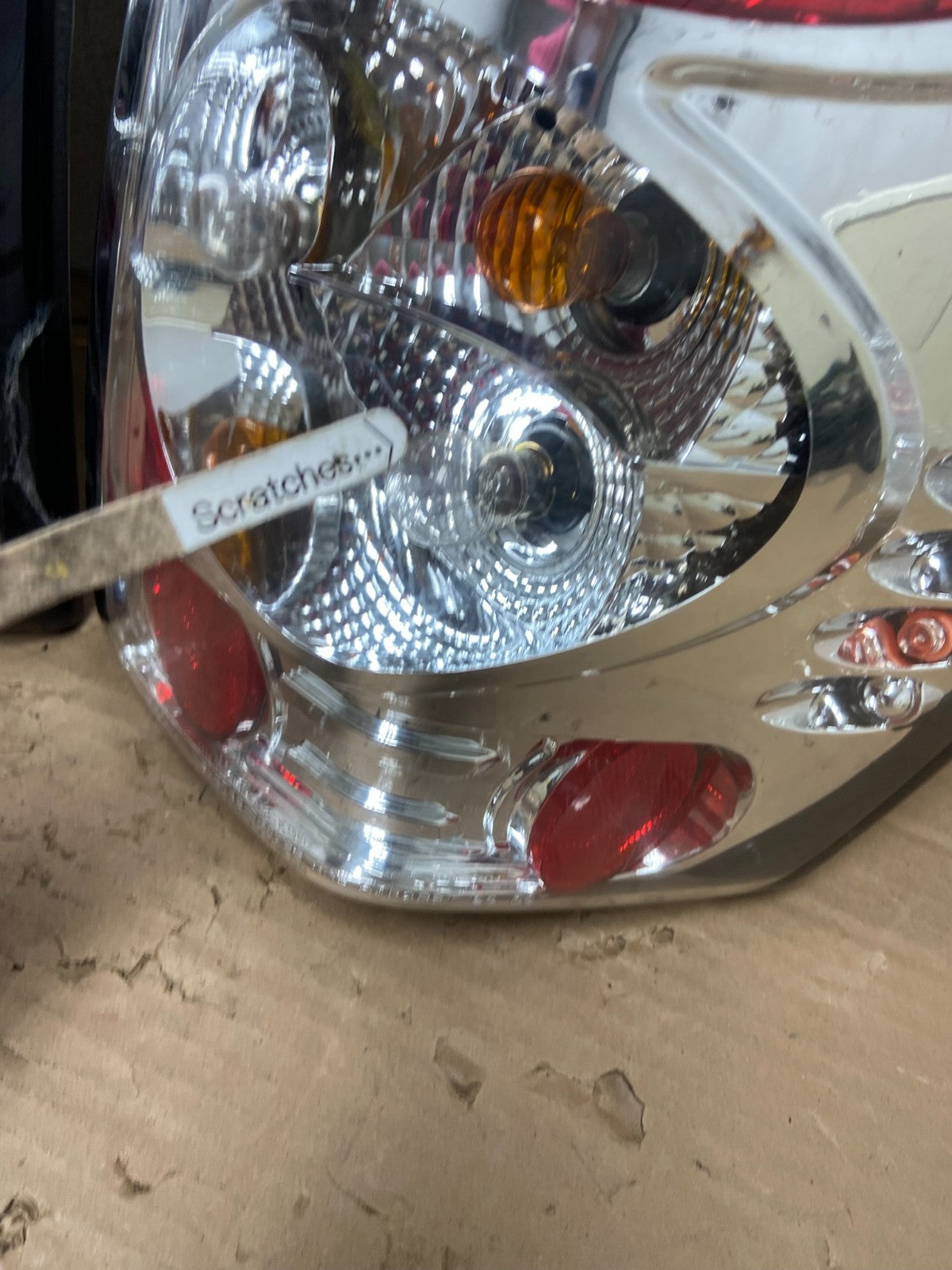 1999-2004 Jeep Grand Cherokee Left + Right Set Chrome Tail Lights AD4367 DG4