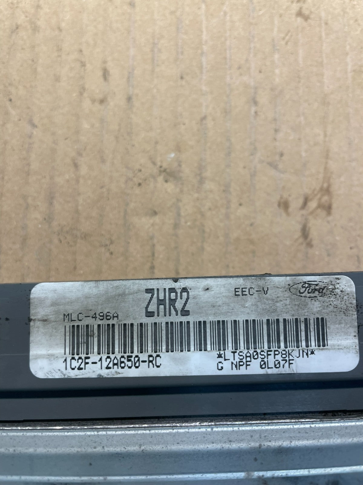2000 Ford Econoline E-Series  Engine Control Module 1C2F-12A650-RC x0649 DG3