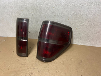 2009 to 2014 Ford F150 F-150 Left+Right Side Tail Lights AH5883 DW2