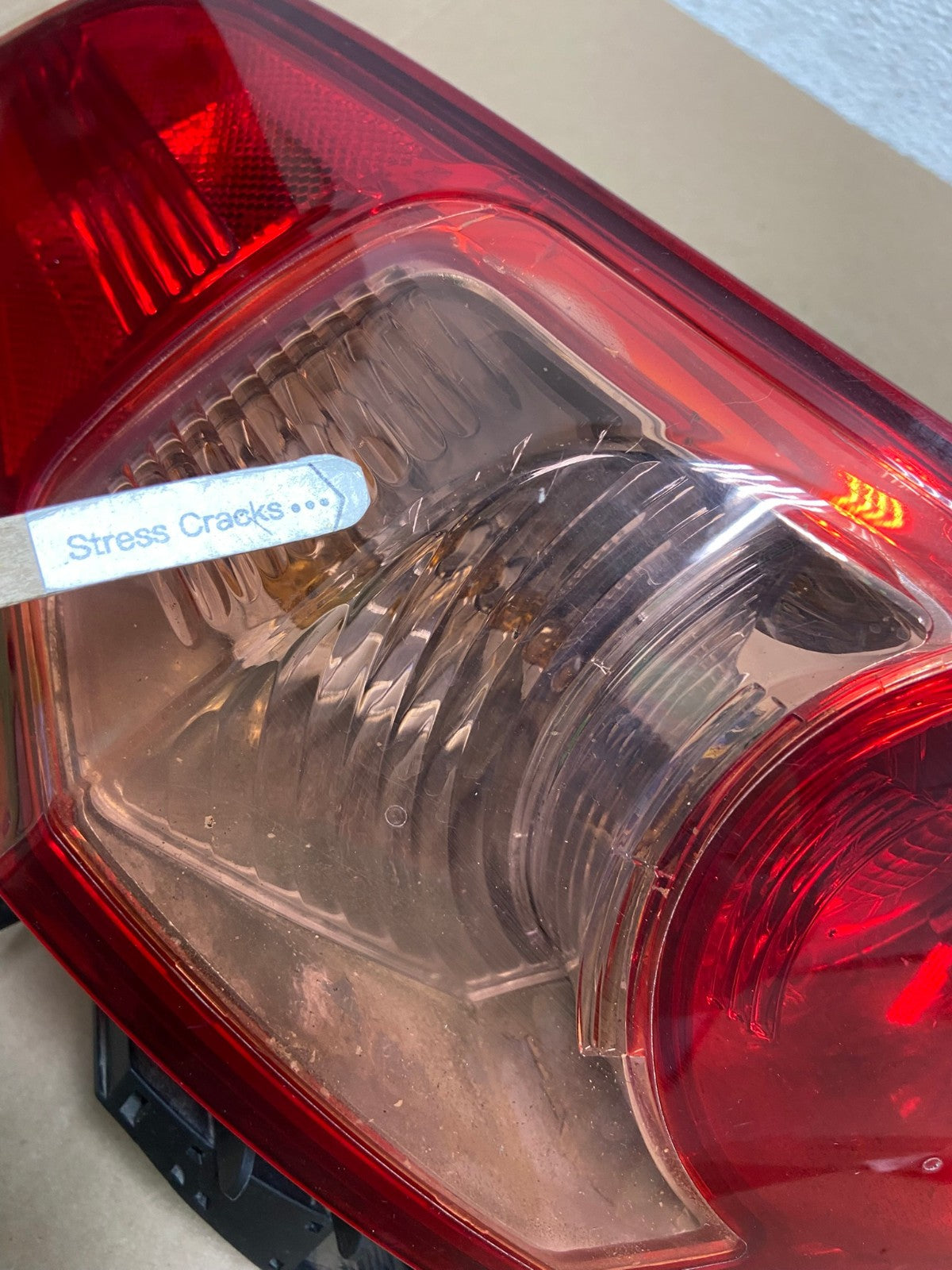 2009 to 2010 Acura Tsx Sedan Left Driver Lh Side Tail Light AD6447 LK3