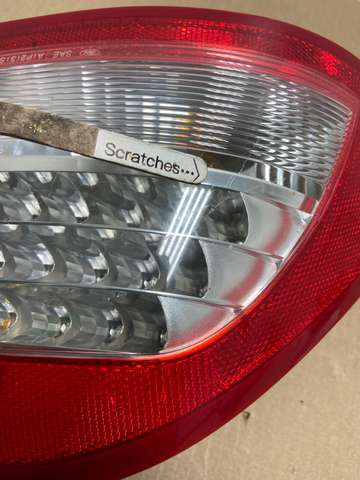 2006-2009 Mercury Milan Left Driver Side Tail Light Led AE6941 LK3