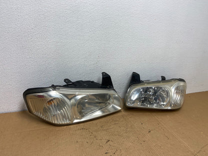 2000 to 2001 Nissan Maxima Left+Right Side Set Halogen Headlights AC7692 DG2