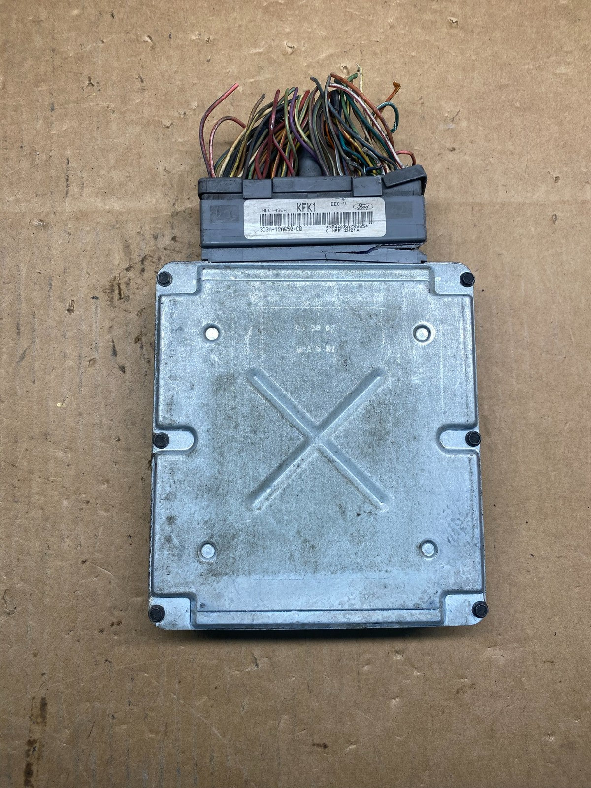 2003 Ford F250 F350 SD 5.4l ECU ECM Engine Computer Module AI9820 DW1
