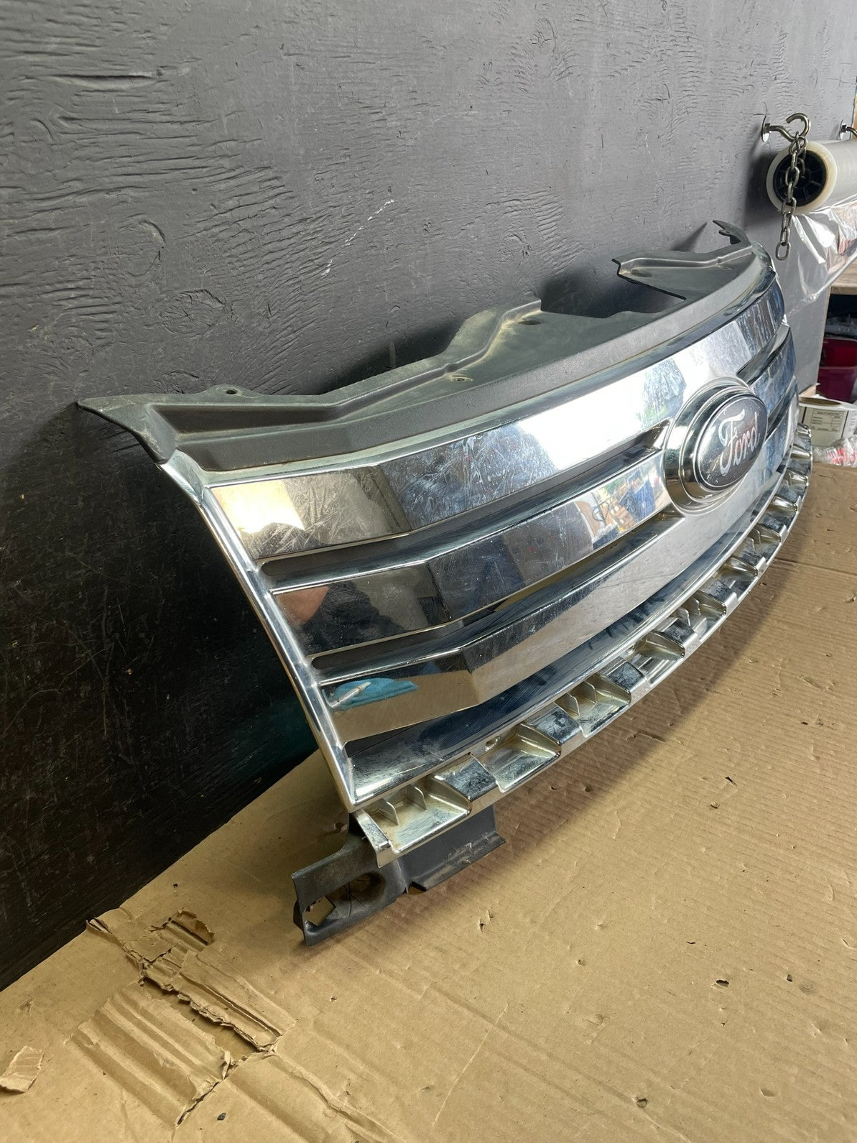 2007 2008 2009 2010 Ford Edge Front Upper Chrome Grill Grille ae3677 DG2