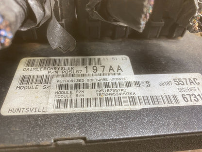 2007 Chrysler Caravan 3.3L Engine Control Module p05187557ac j5486 DG2