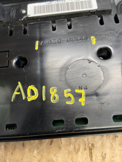 2008-2009 Ford Taurus Front Center Console Climate Radio Control Panel AD1857 DG5