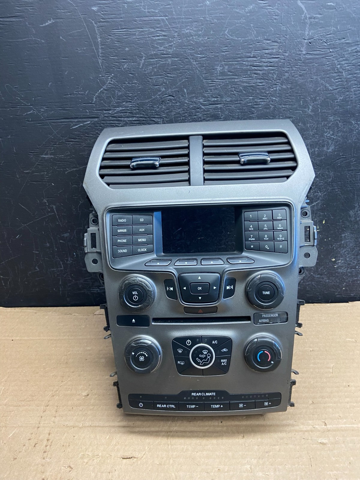 2014 2015 Ford Explorer Radio Climate Control Trim Bezel Panel af2583 DG0