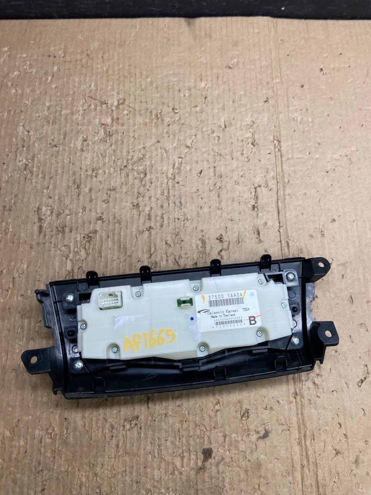 2009 - 2012 Nissan Murano Temperature Climate A/C AC Control Panel af1665 DG4