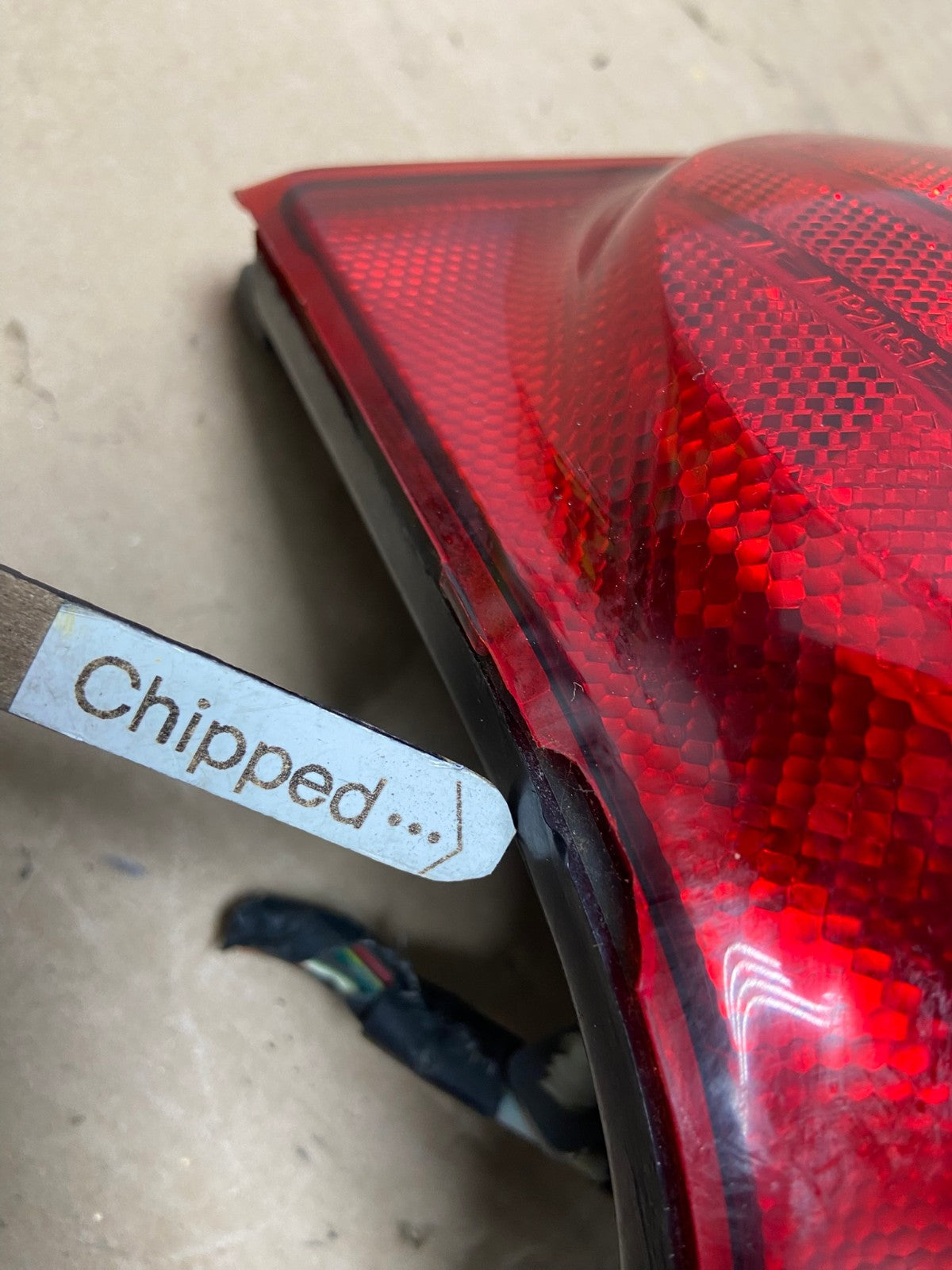 2002 2003 2004 Jeep Liberty Right Passenger Rh Side Tail Light AH9495 LK4