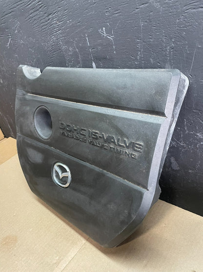 2004 to 2009 Mazda 3 DOHC 16 VALVE Engine Shield Top Cover Oem ab7828 DG2