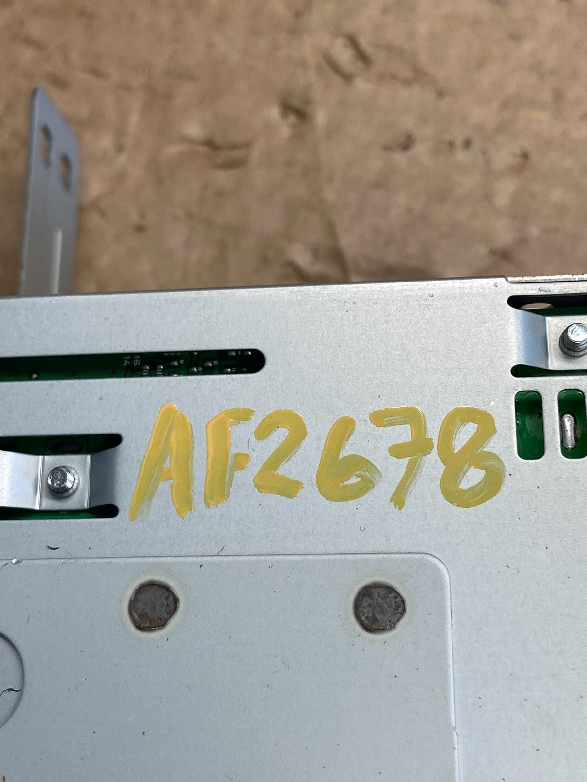 2011-2013 Hyundai Elantra Center Radio Climate Control Air Vent Bezel AF2678 DG6