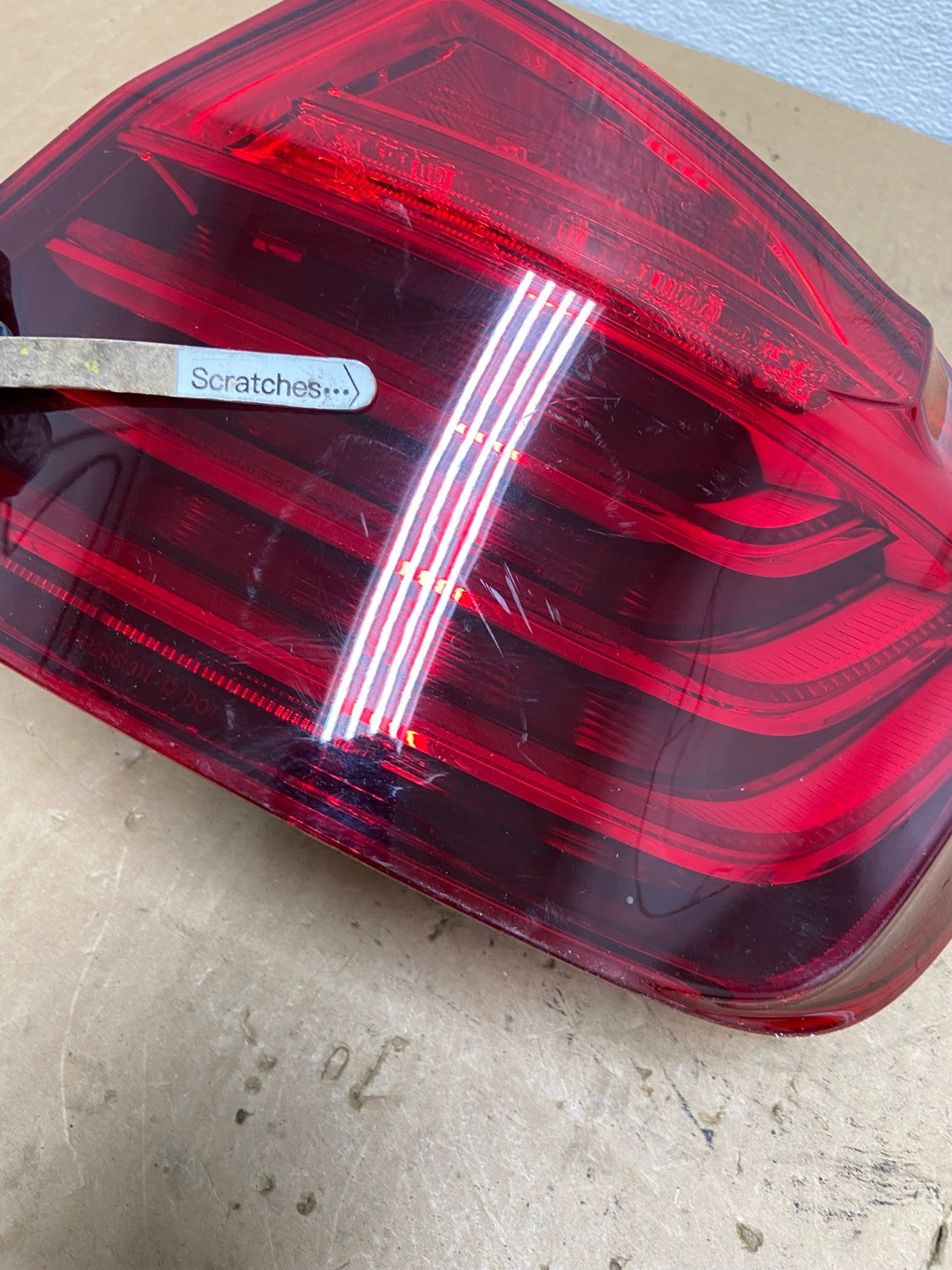 2014 2015 2016 BMW 5 Series F10 Right Passenger Side Tail Light DEPO AD3035 LK3