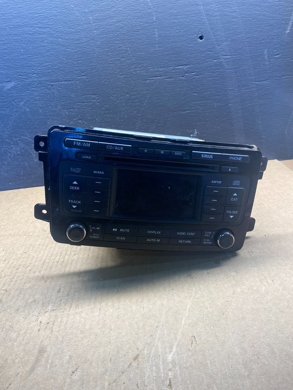 2010 2012 Mazda CX9 CX-9 Radio Stereo CD MP3 Player Screen Display ac7087 DG0