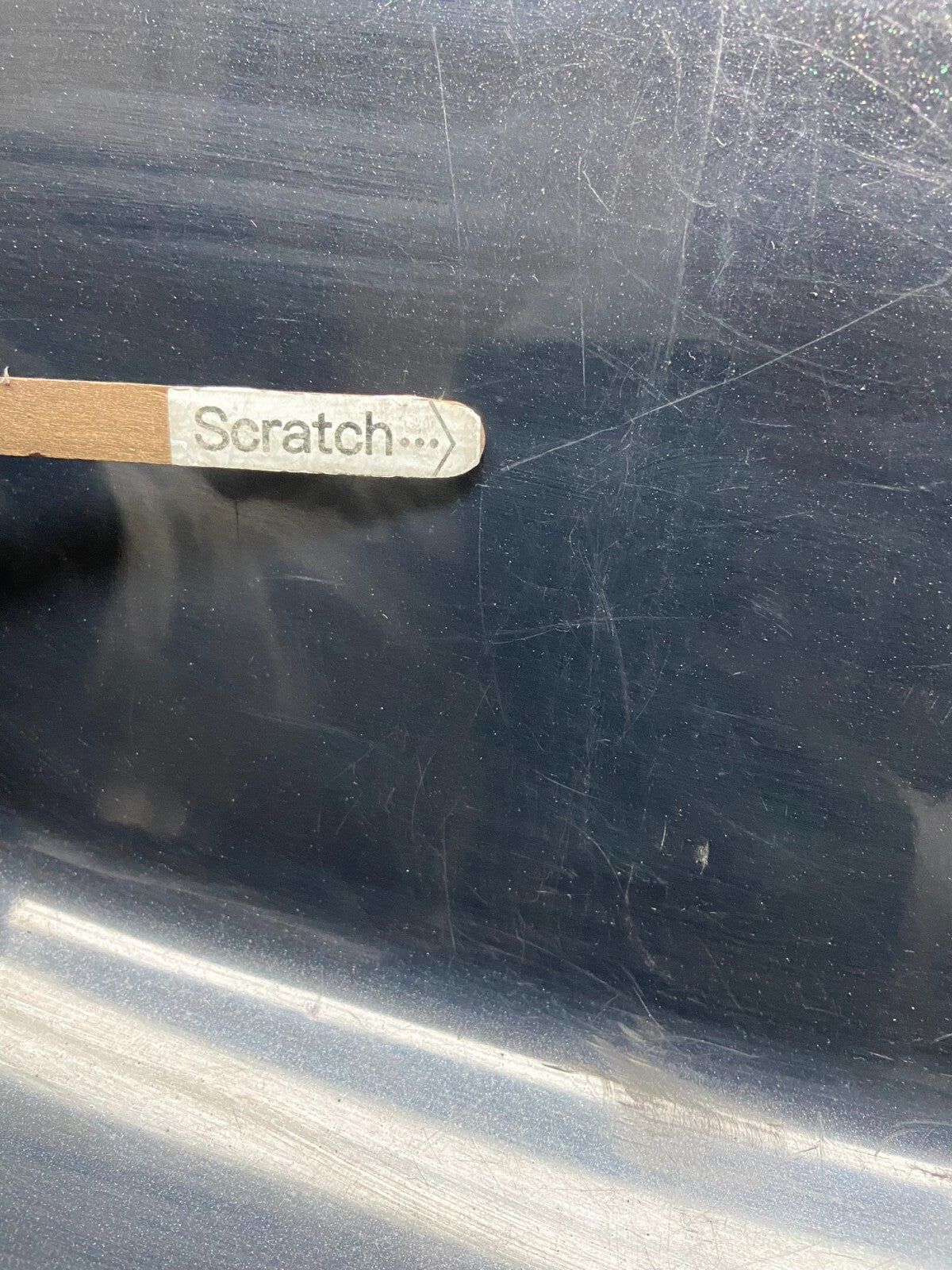2013 to 2016 Ford Fusion Trunk Tail Gate Panel Molding License Trim OEM E4743 DG5