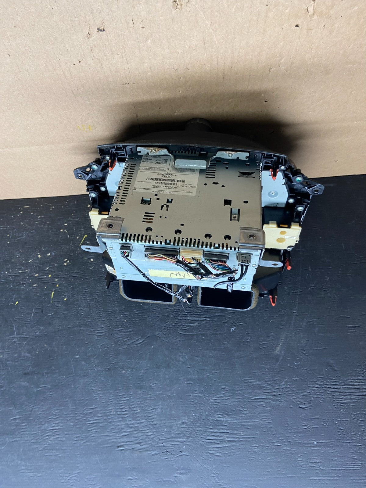 2008 to 2012 Honda Accord Front Radio Control AM./FM CD Climate Control T4455 DG4