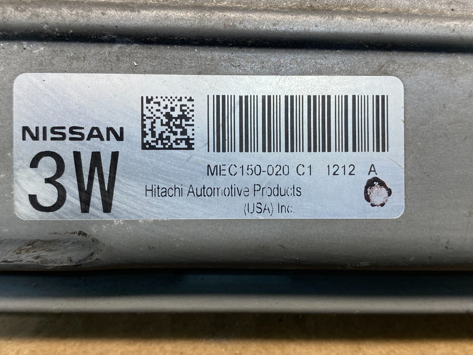 2012 2013 Nissan NV 1500 2500 3500 Engine Control Unit ECU ECM Module af8942 DG2