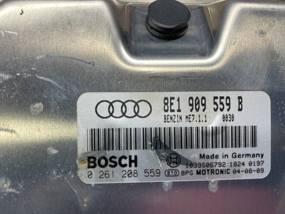 2002 to 2006 Audi A4 3.0L Engine Computer ECM 8E1909559B j1754 PS2