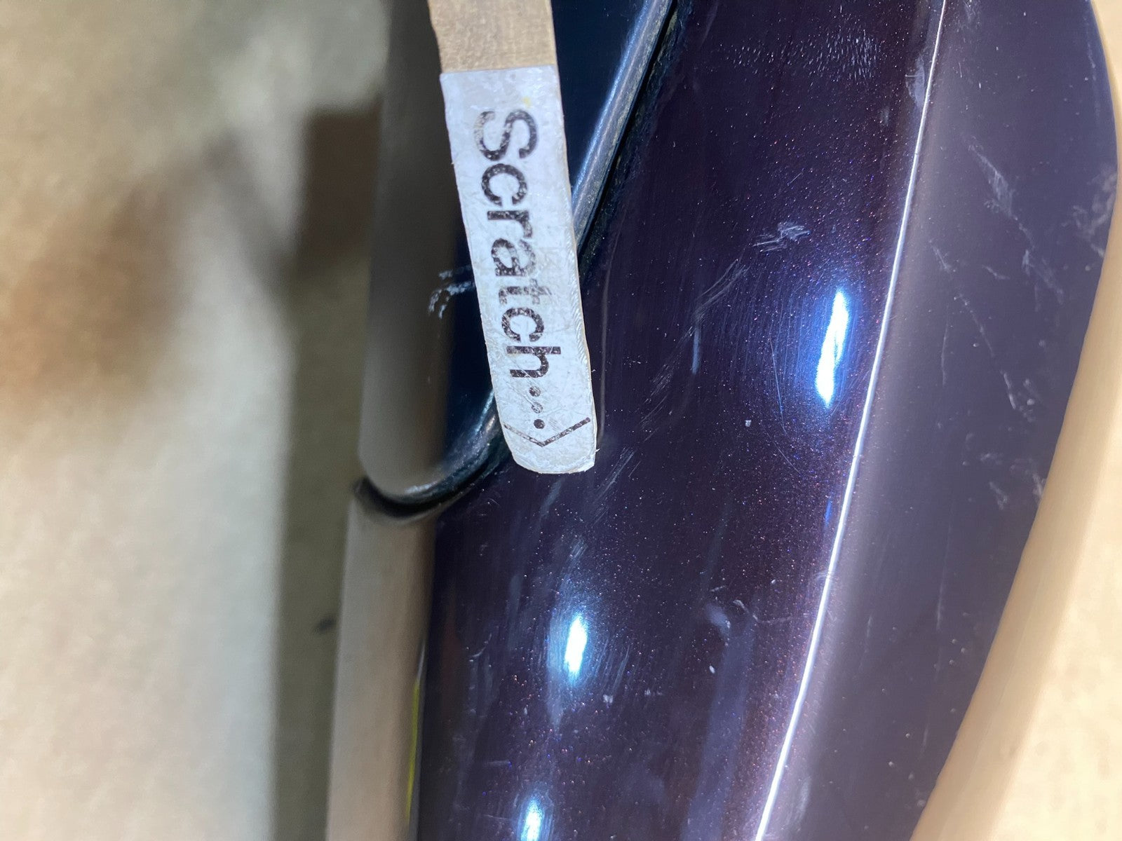 2008 to 2014 Cadillac CTS Left Driver Lh Power Door Mirror AD3335 DG7