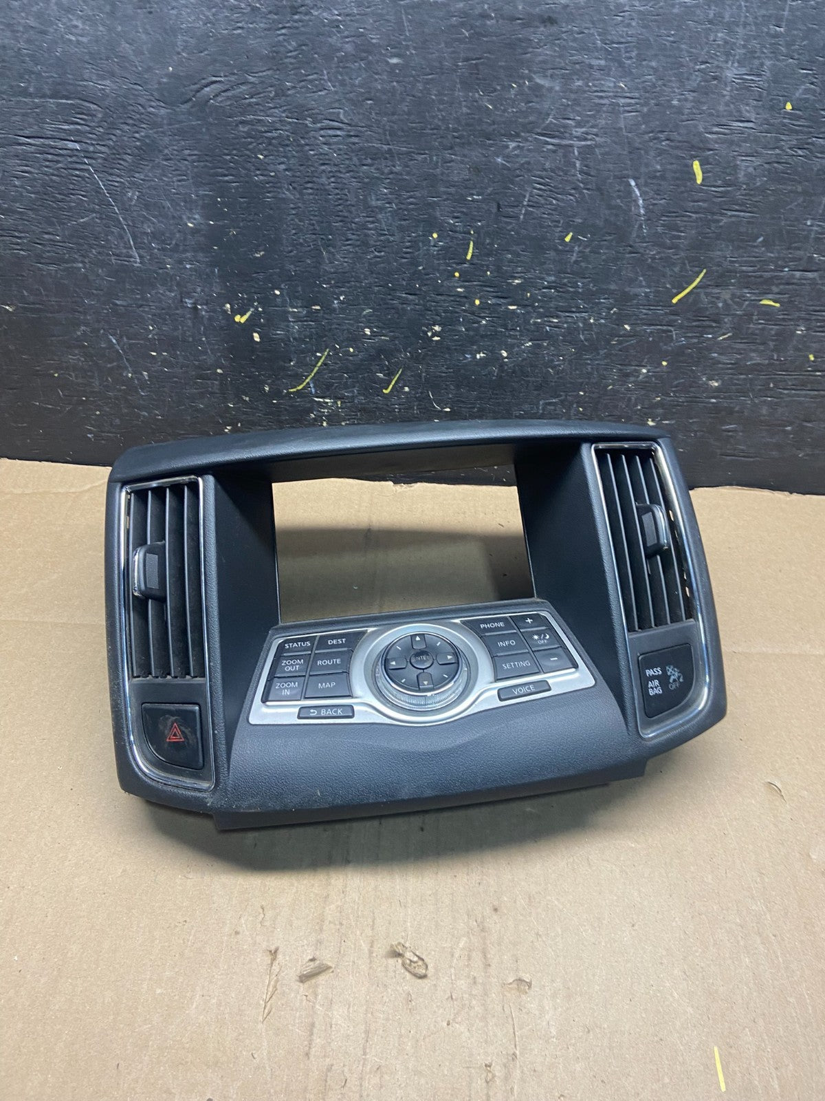 2011 2012 2013 Nissan Maxima Radio Audio Panel Control Bezel Trim T1886 DG0