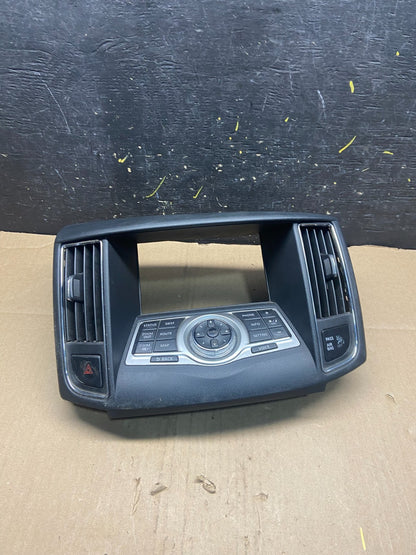 2011 2012 2013 Nissan Maxima Radio Audio Panel Control Bezel Trim T1886 DG0