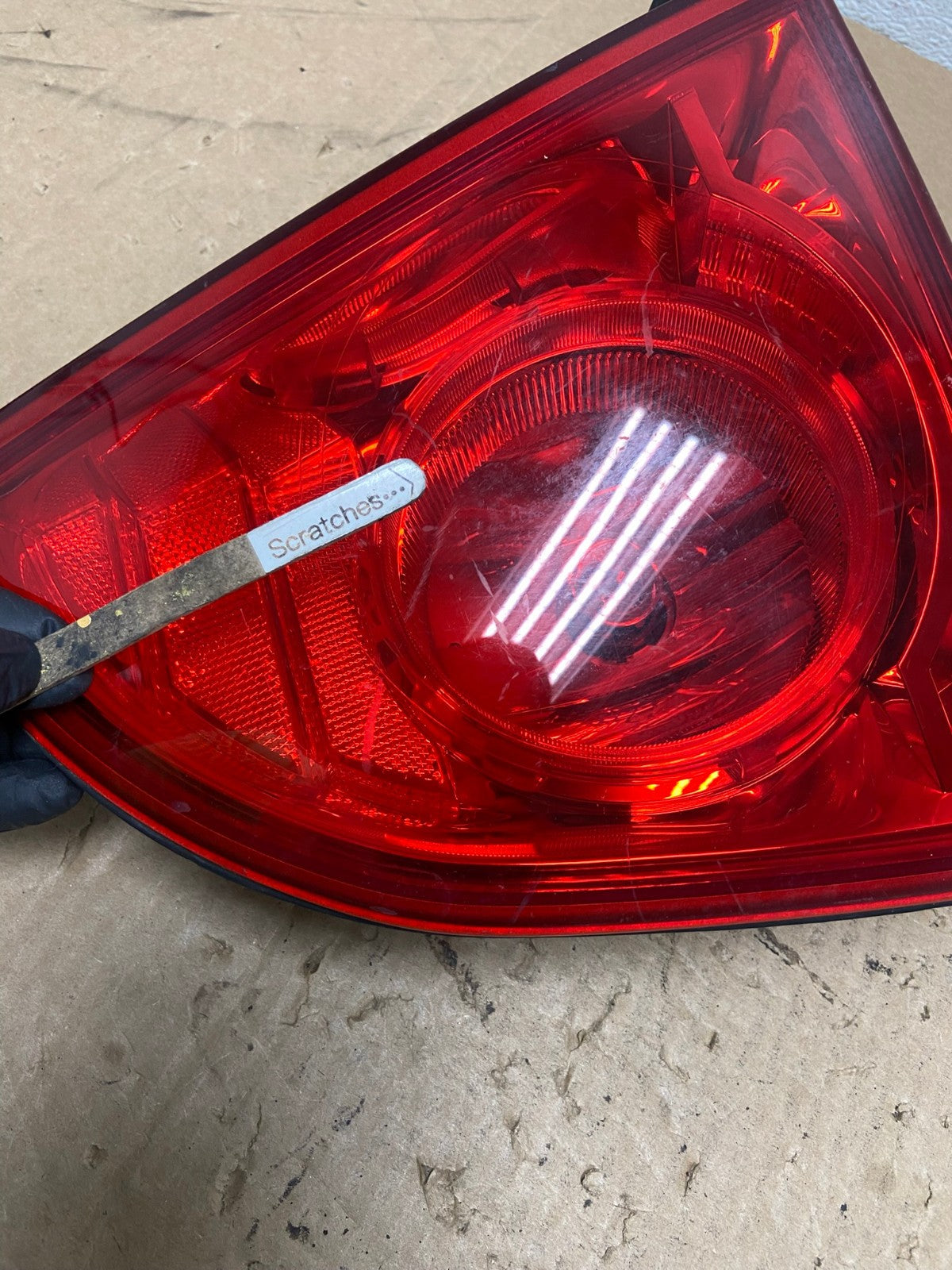 2008 2012 Chevrolet Malibu Left Driver Lh Side Tail Light AG1224 LK3