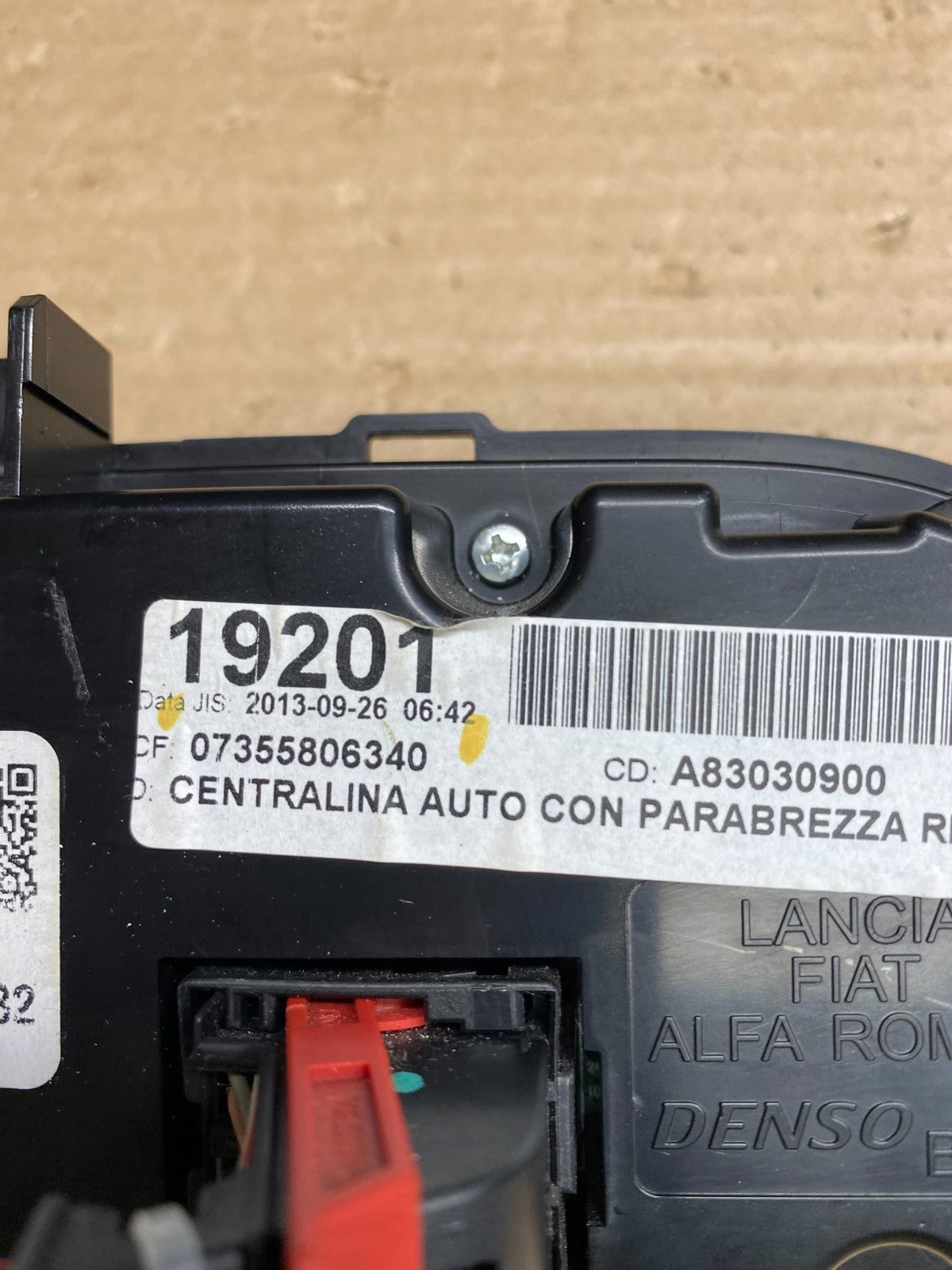 2014 to 2017 Fiat 500L Climate Control Heater A/C Panel AG6391 DG5
