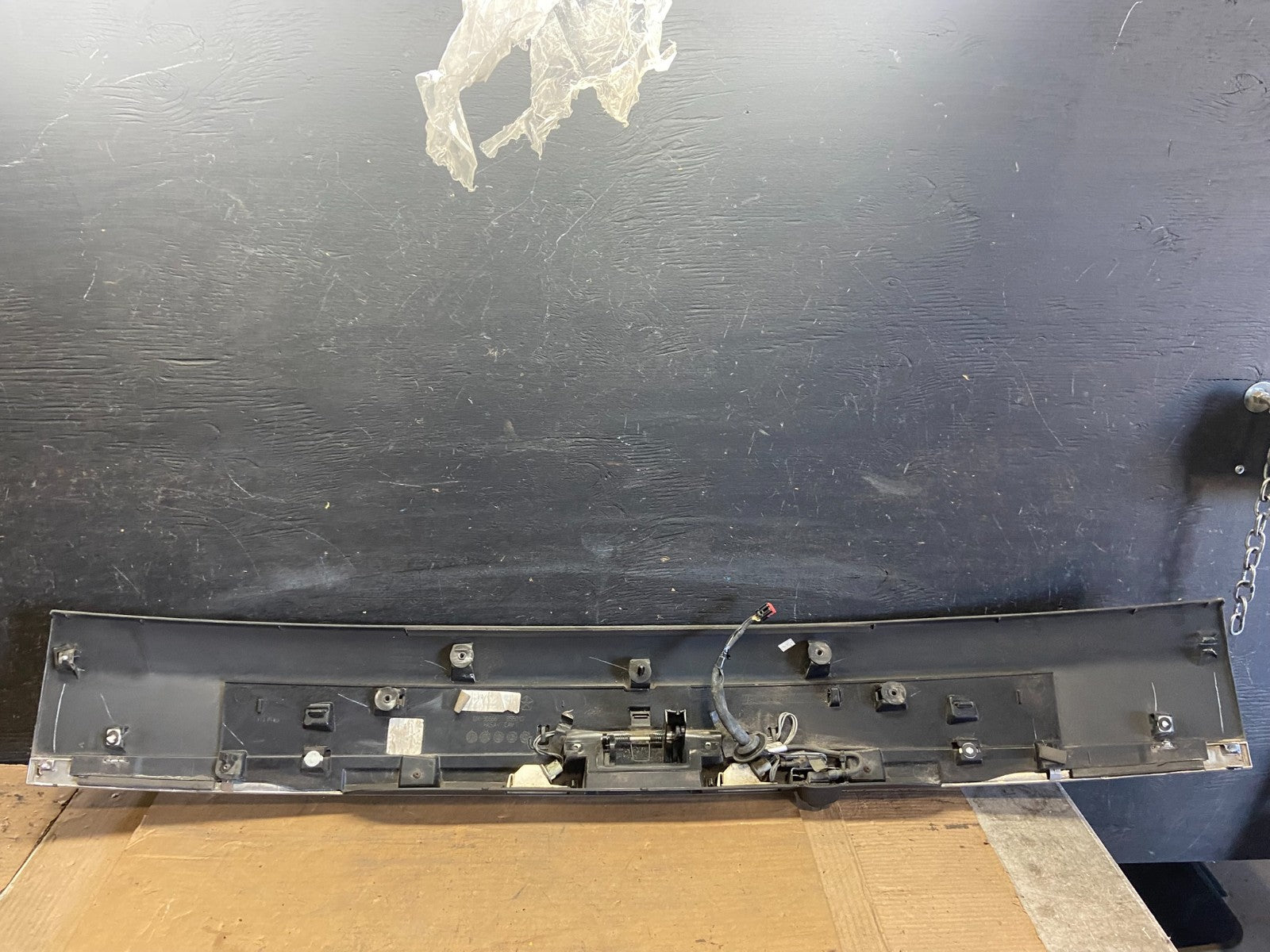 2011 to 2016 Chrysler Town & Country Tailgate Trim w/ Camera Panel OEM R0248 DG14