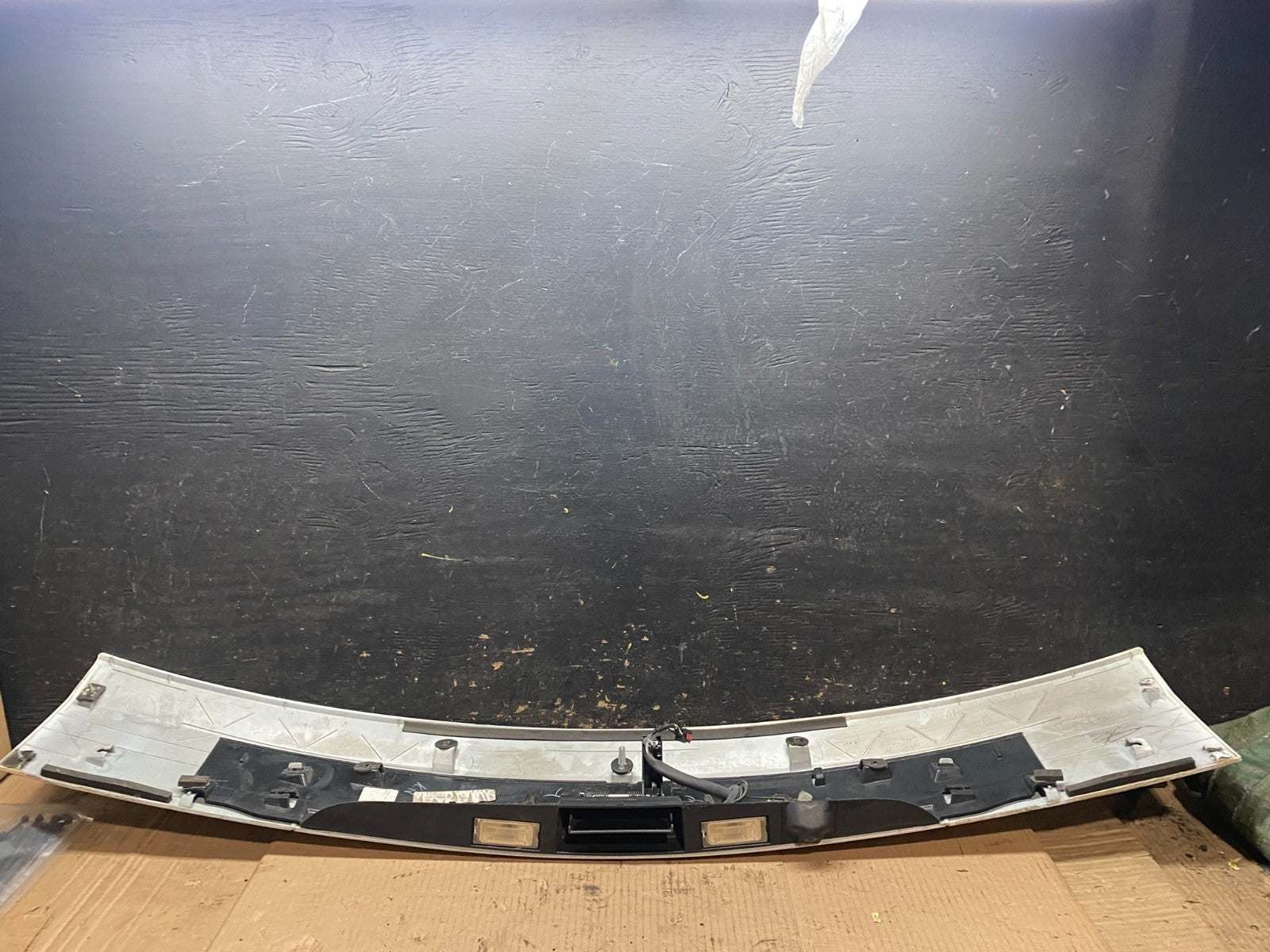 2011 to 2018 Dodge Grand Caravan Tail Gate Trim Molding With Camera OEM W2486 DG10