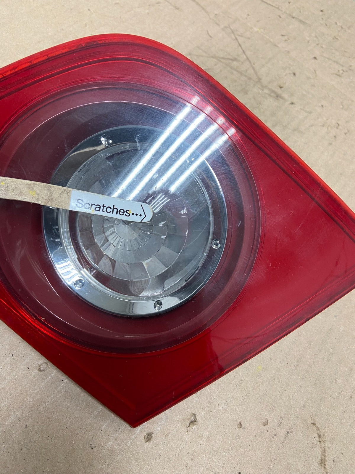 2004 2005 2006 Mazda 3 Sedan Right Passenger Side Tail Light inner OEM AA0395 DW3